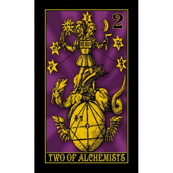 AlcheMystic Woodcut Tarot