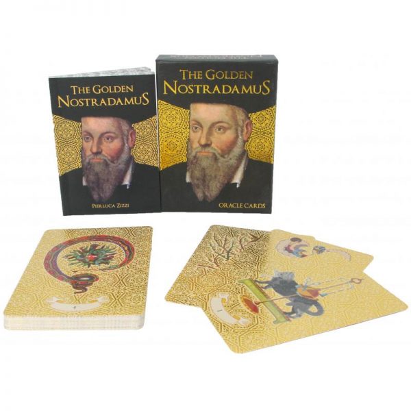 Golden Nostradamus Oracle Cards