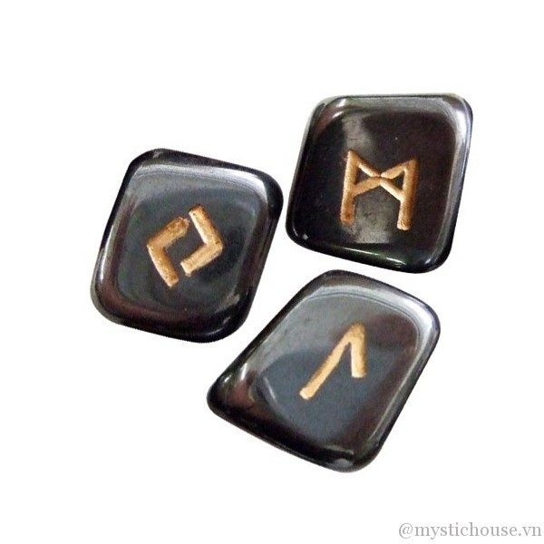 Bộ Đá Runes Hematite