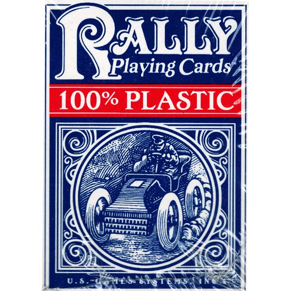 Plastic Rally Playing Cards
