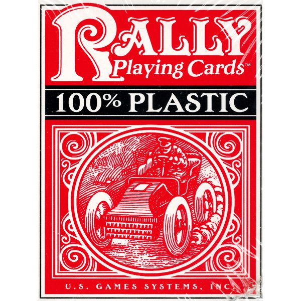 Plastic Rally Playing Cards (Đỏ)